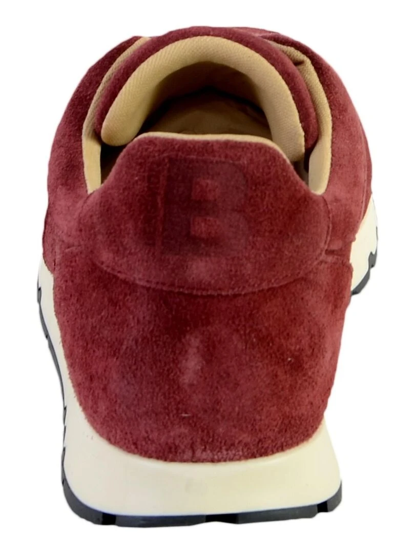 Basket Bensimon Runnings C70   Rouge