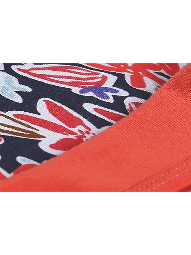 Set de 2 shorts en coton BIO   Noukie's   Rouge