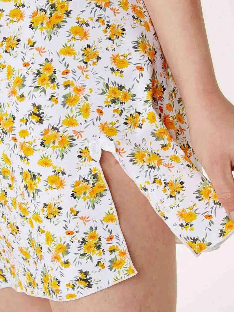 Nuisette JOLI MINOIS   Brigitte Bardot   Blanc Jaune Blanc