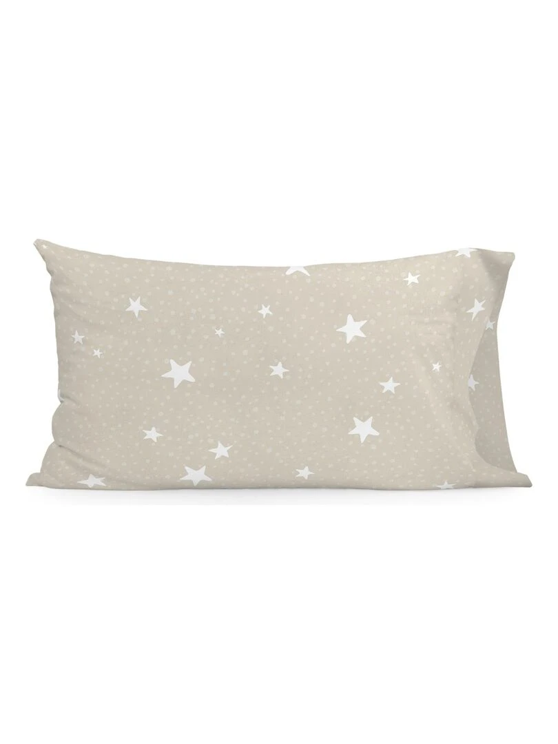 Taie d'oreiller Little star "Happyfriday" Beige