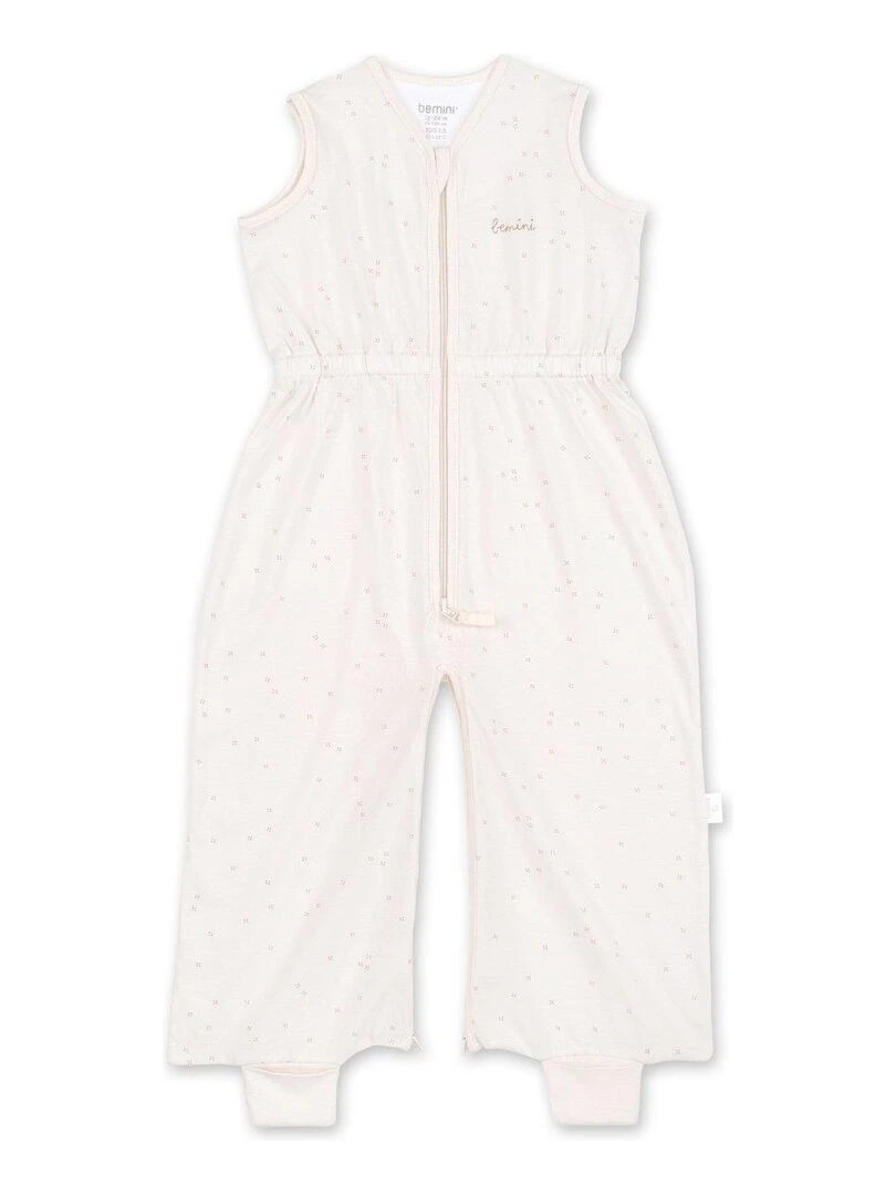 Bemini Gigoteuse jambes séparables Jersey Blanc cassé