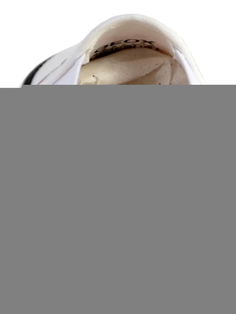 Basket Geox EnfantFille J Kilwi G. H   Print.Text   Blanc