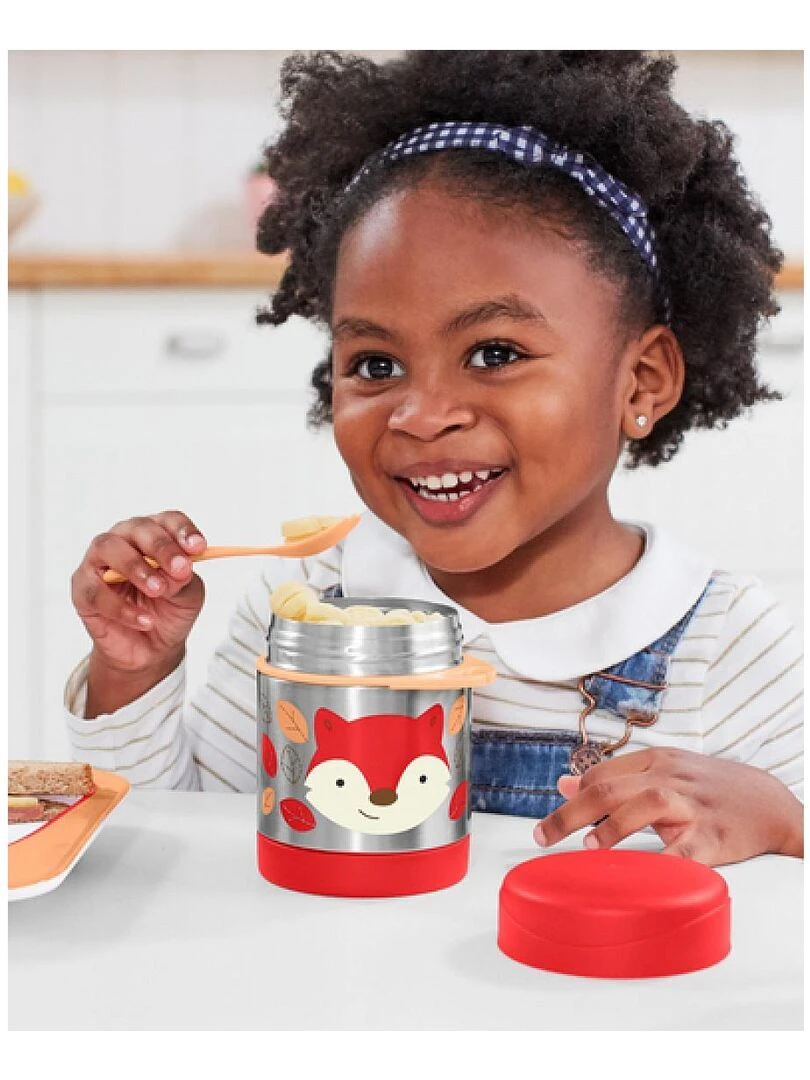 Thermos pour repas Zoo Renard   Orange