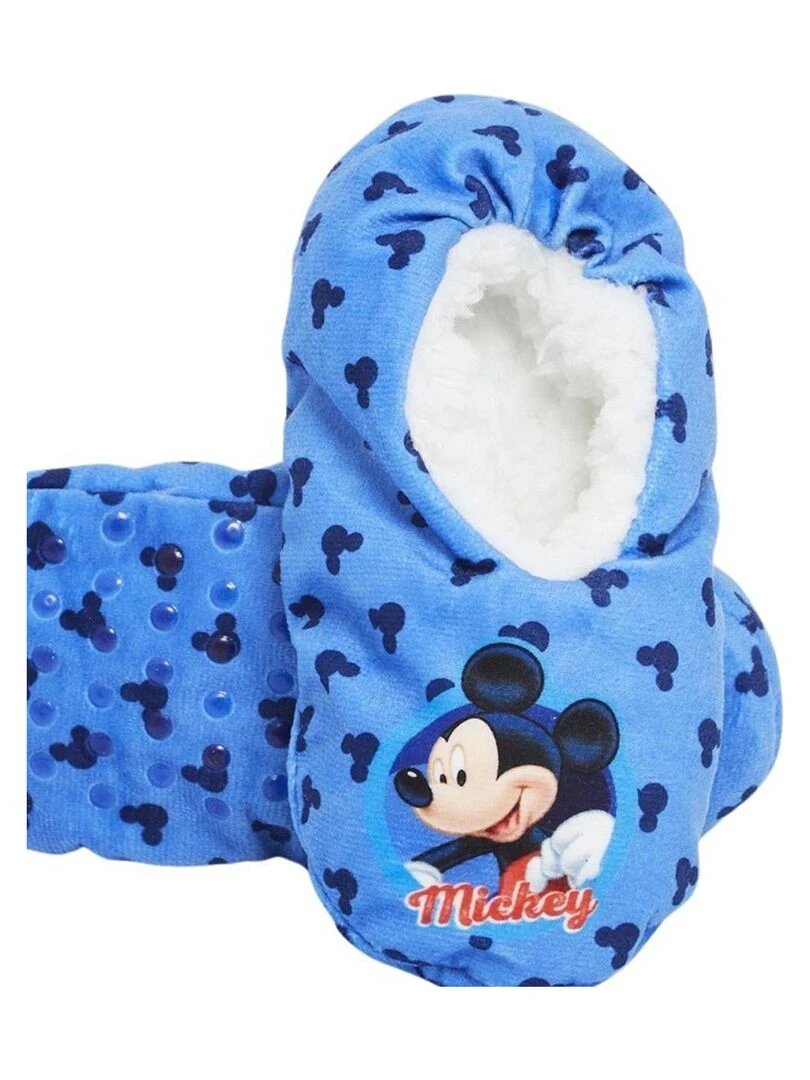 Disney   Chausson garçon imprimé Mickey   Bleu