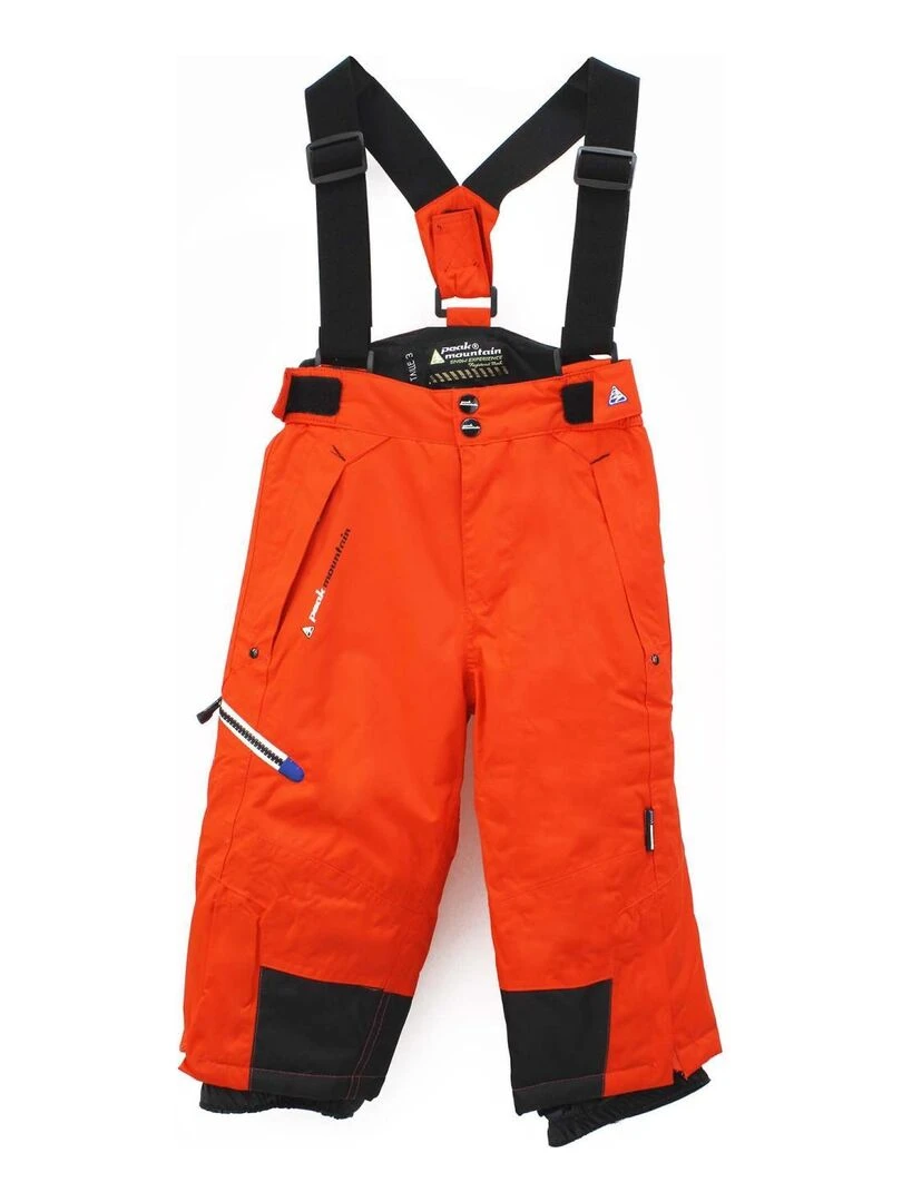 Ensemble de ski garçon ECOSMIC   PEAK MOUNTAIN   Bleu Orange