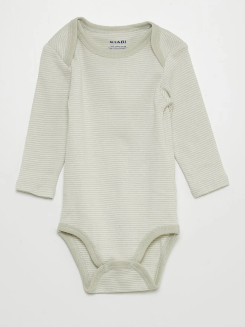 Lot de 7 bodies   BEIGE