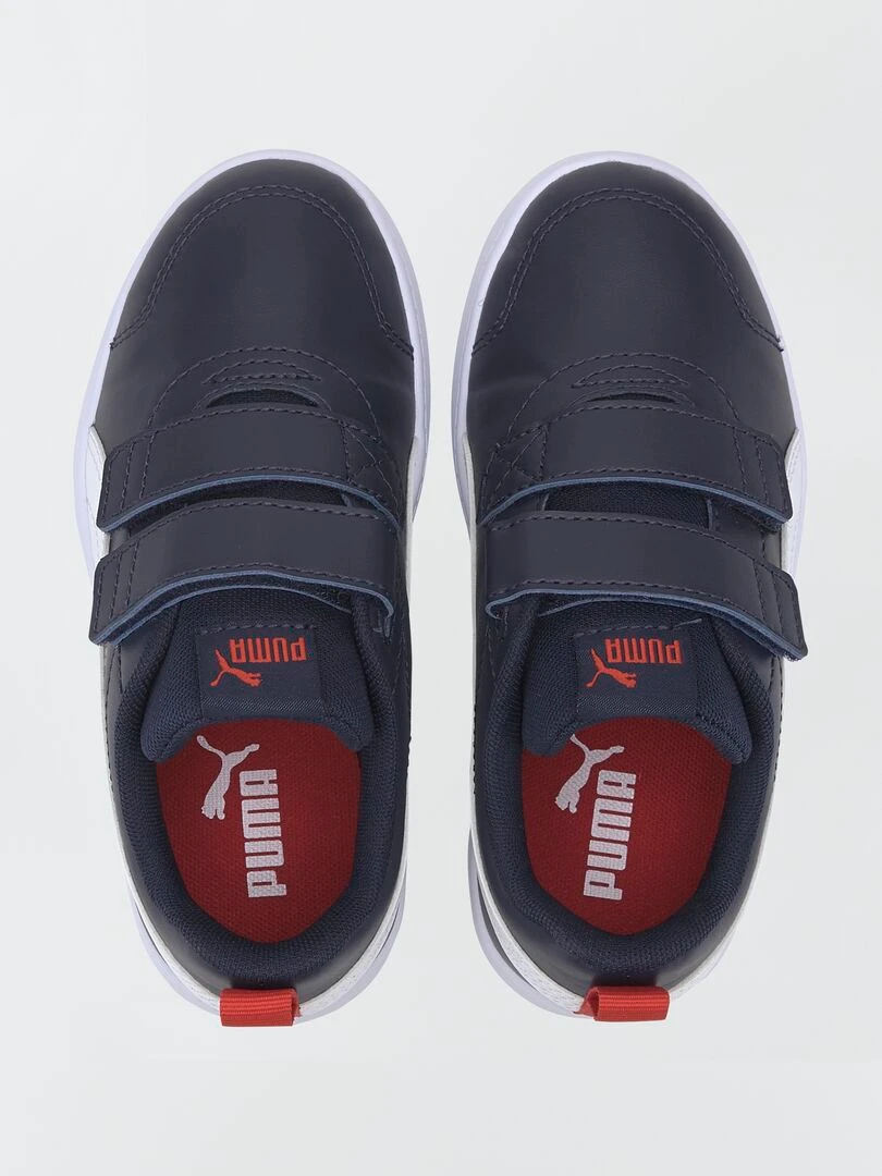 Baskets courtflex tricolore 'Puma' Bleu
