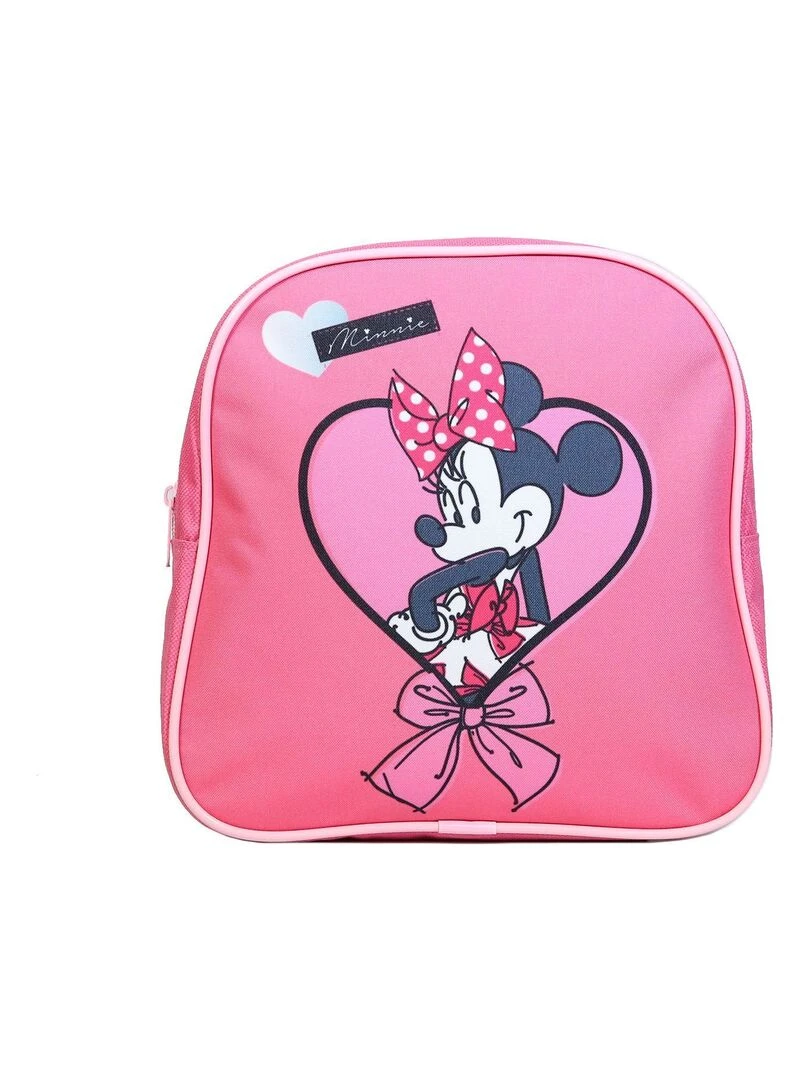 BAGTROTTER Sac à dos gouter maternelle Disney Minnie Rose Rose