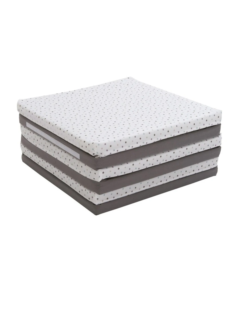 Candide   Tapis De Motricité Bébé Xl   180x120x4cm   Blanc