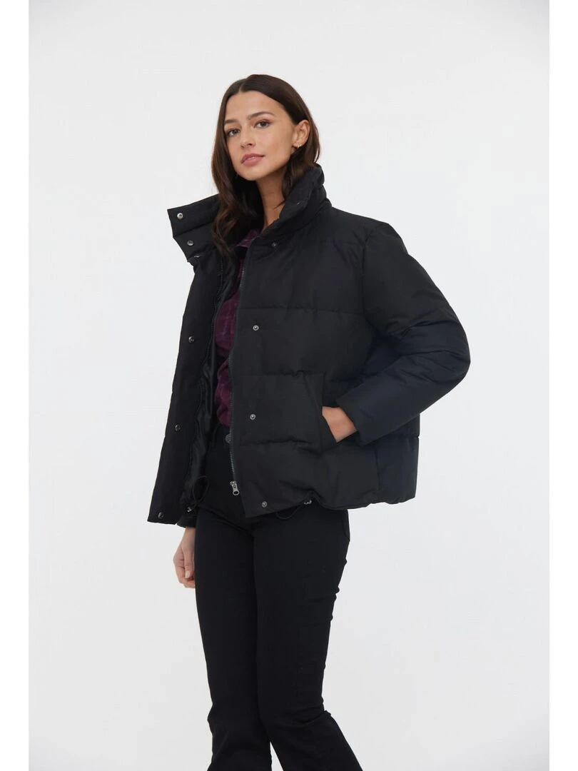 Lee Cooper   Doudoune manches longues coton loose FICANA   Noir
