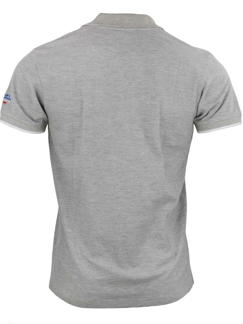 Polo manches courtes homme CORNELIUS PEAK MOUNTAIN Gris