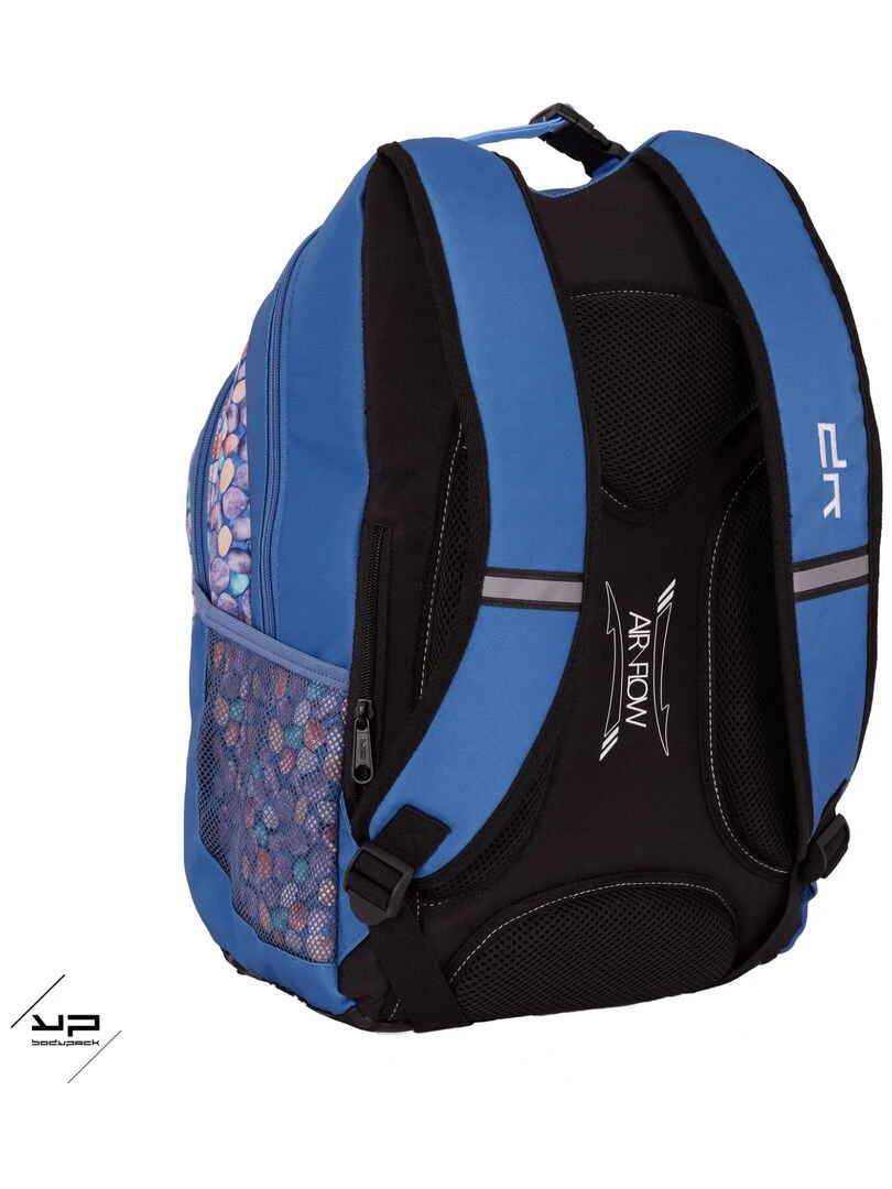 BODYPACK Sac à dos 2 compartiments recyclé Galets   Violet