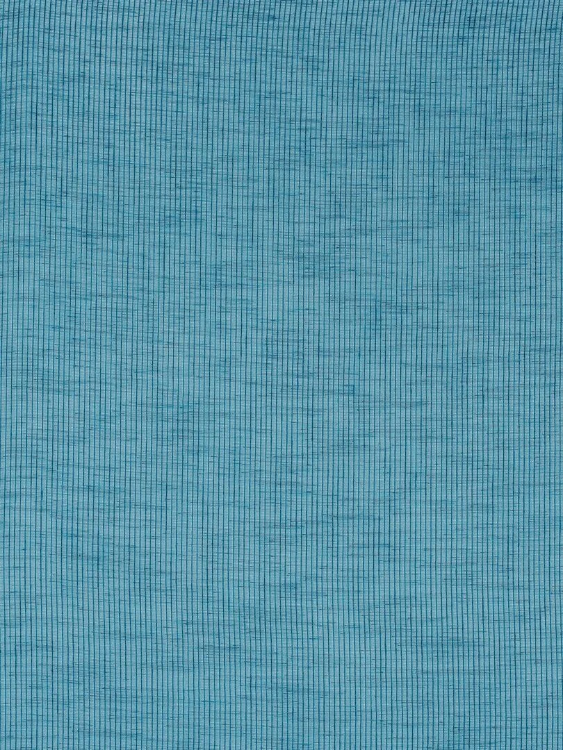 Voilage       Effet de rayures   Bleu