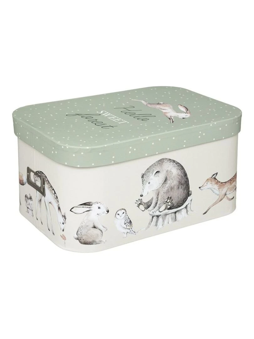 Lot de 3 boites Forêt   Blanc