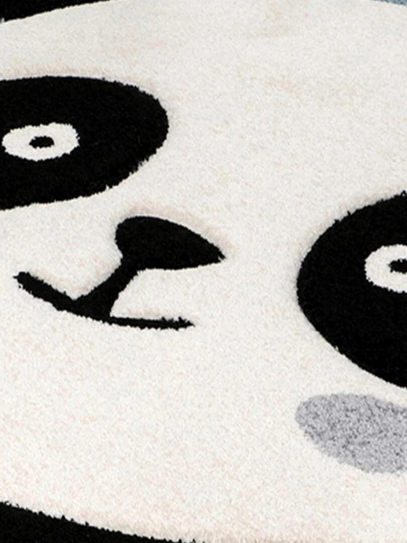 Tapis enfant PANDA PANDOU LL en polypropylène doux et soyeux   Bleu