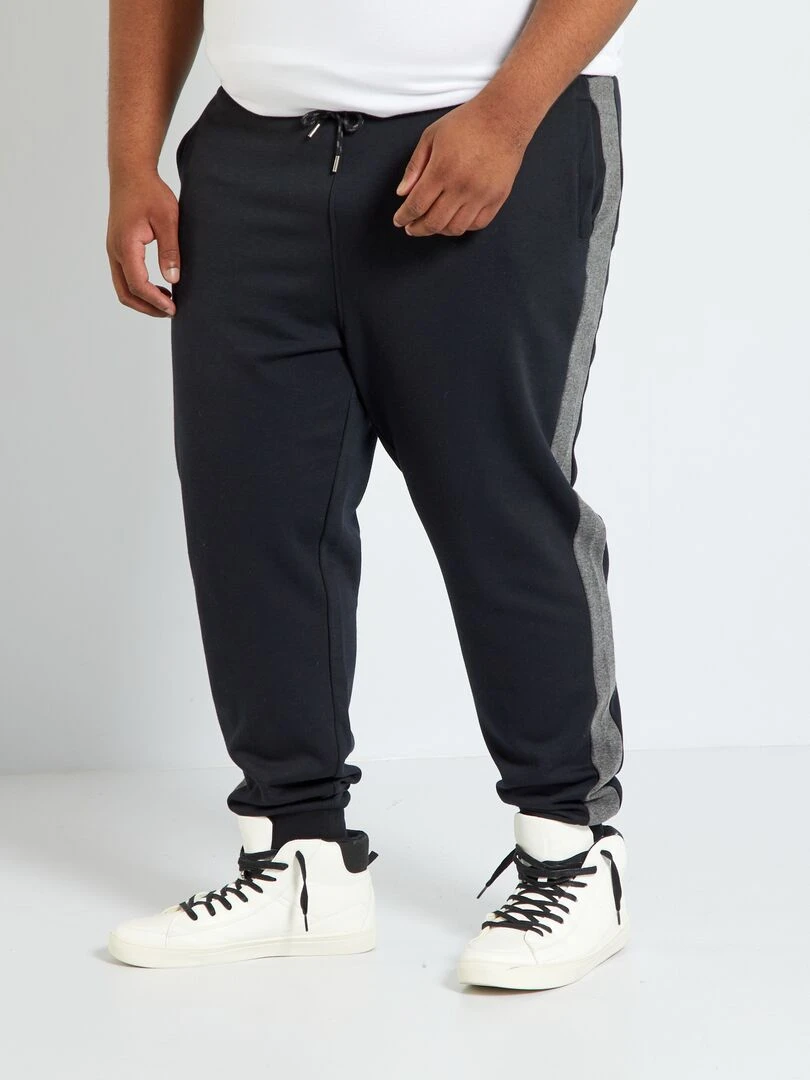 Pantalon de jogging en molleton noir