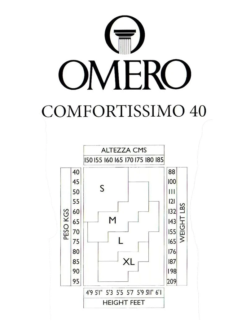 Comfortissimo 40den Collant avec  compression graduèle   Beige