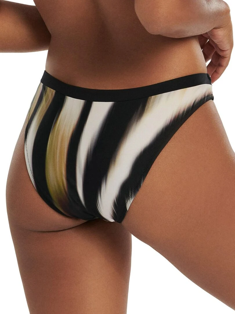 Bas maillot slip de bain échancré Kefalonia Noir