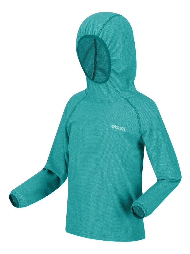 Regatta   Sweat à capuche LOCO   Bleu turquoise