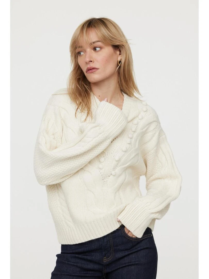 Lee Cooper Pull manches longues polyester regular CLISTE Beige