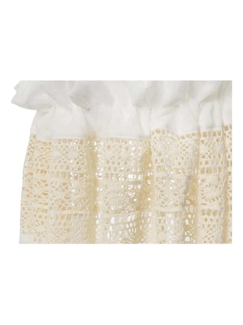 Ciel Vintage 155cm Boho Lace Ivory Jollein Blanc