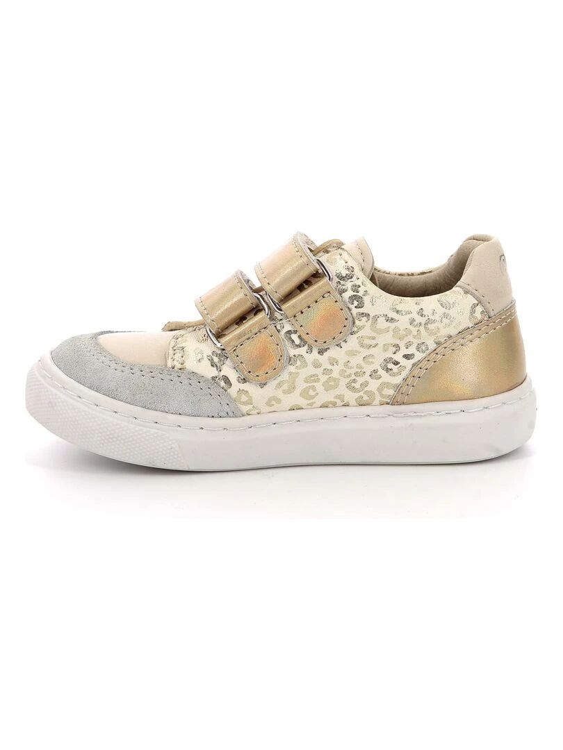 Sneakers basses Cuir Sneakratch   Doré/or