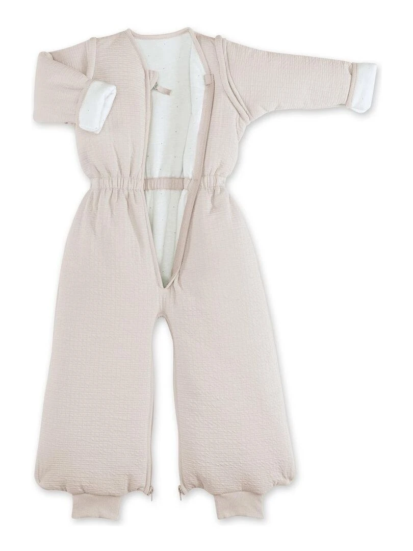 Bemini Gigoteuse jambes séparables Pady tetra Jersey et jersey Beige sable
