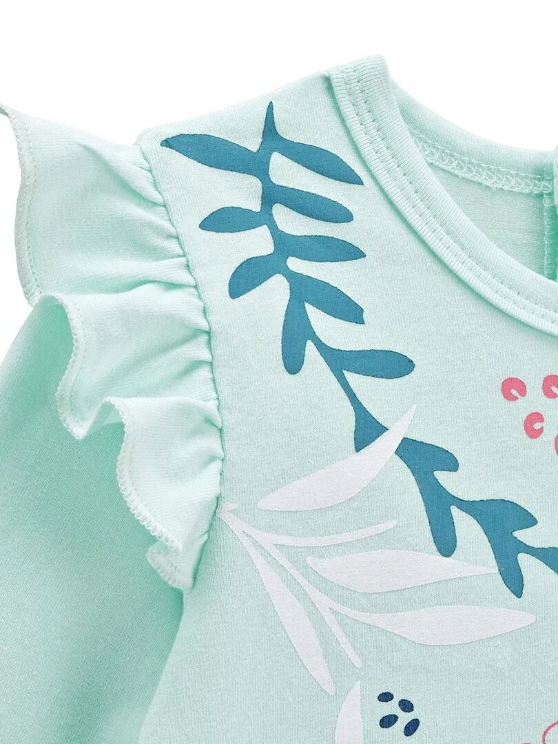 Pyjama bébé 2 pièces Dahlia   Bleu