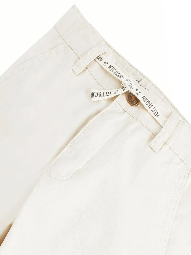 Pantalon enfant Biarritz   Ecru