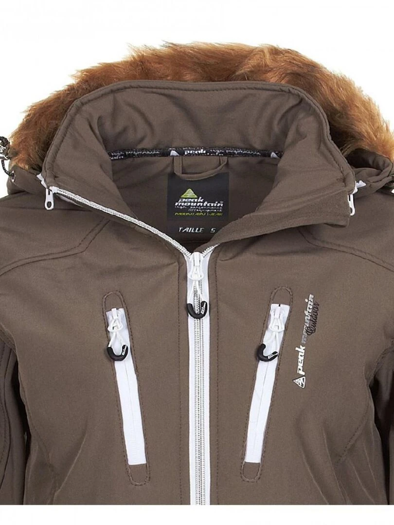 Blouson de ski femme ASADA   Marron