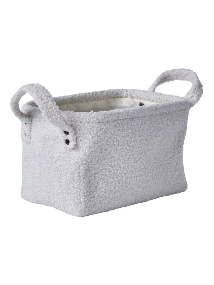 Panier de rangement rectangulaire MATISSE Blanc
