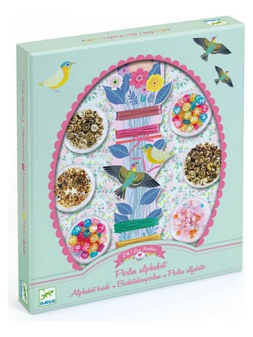 Coffret Creation Bijoux Perles Alphabet N/A