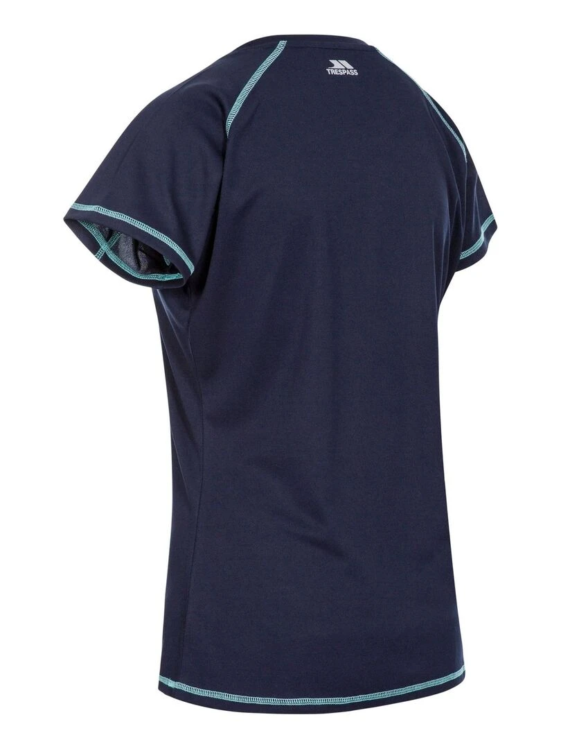 Trespass T Shirt de sport VIKTORIA Bleu marine