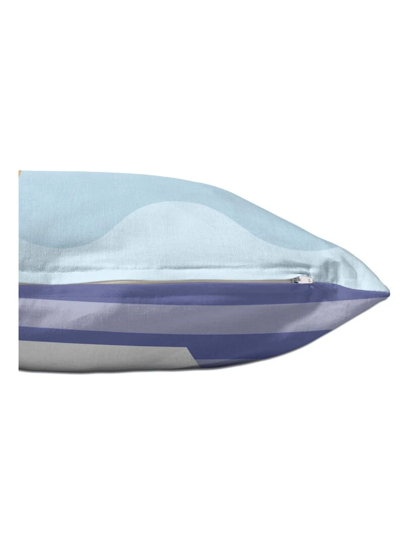 Housse de coussin Sailor "Happyfriday"   Blanc