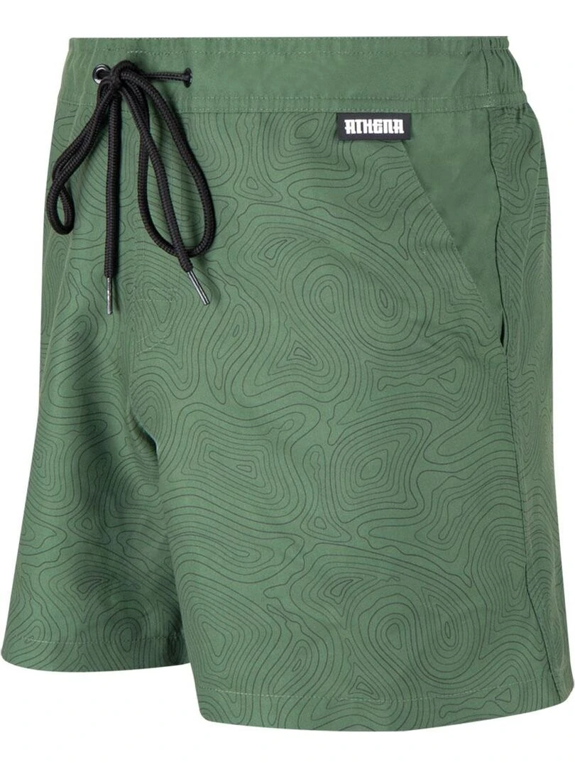 Bermuda de bain homme Traveler   Kaki