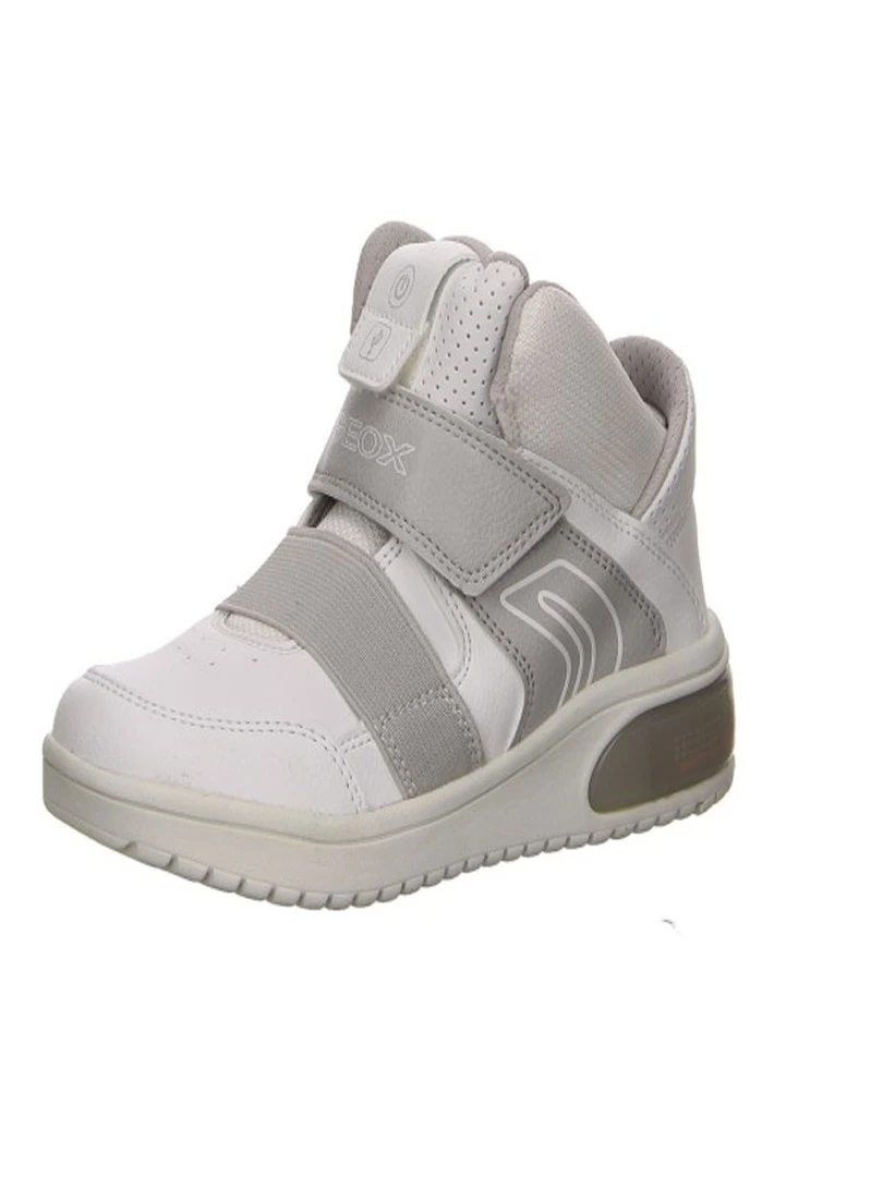 Basket Geox Enfant Xled Boy   Blanc