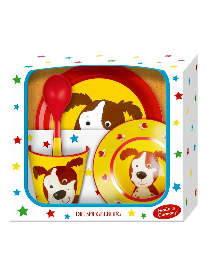 Vaisselle Coffret Cadeau Chien Naughty Little Rascals N/A