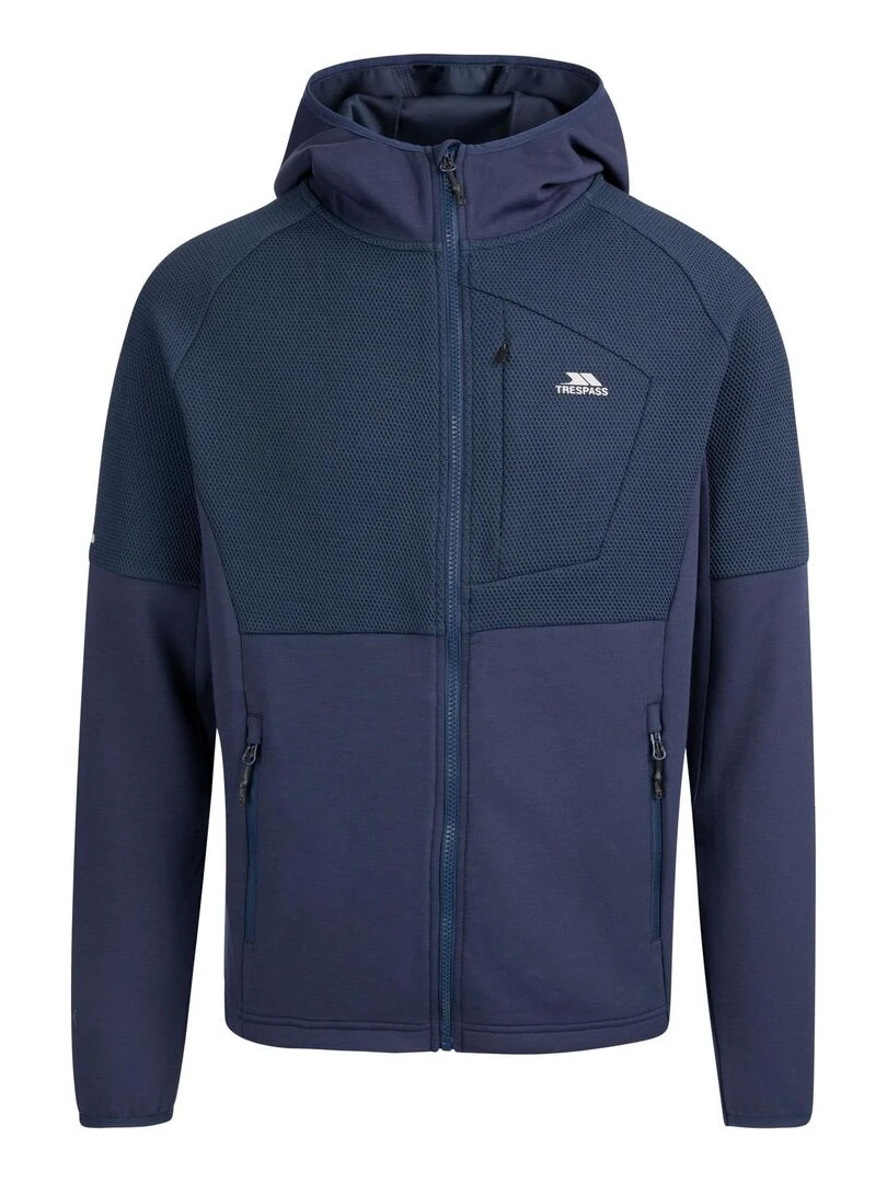 Trespass Veste à capuche BANI Bleu marine