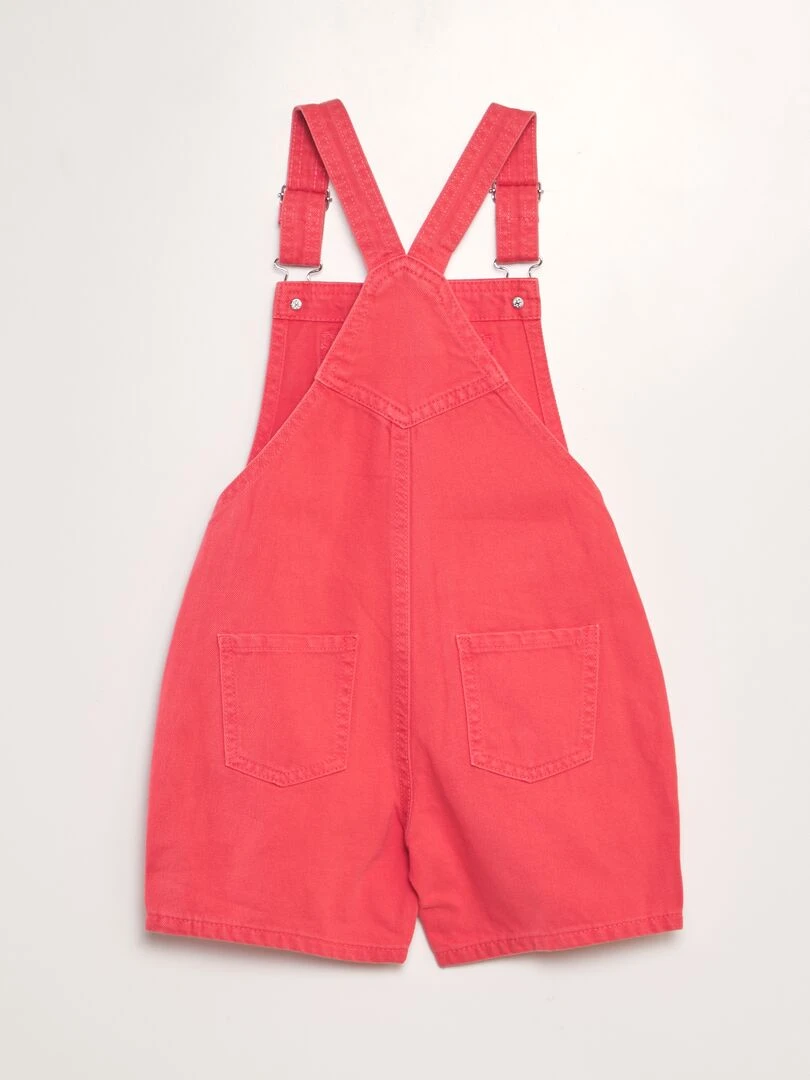 Salopette en jean Rose