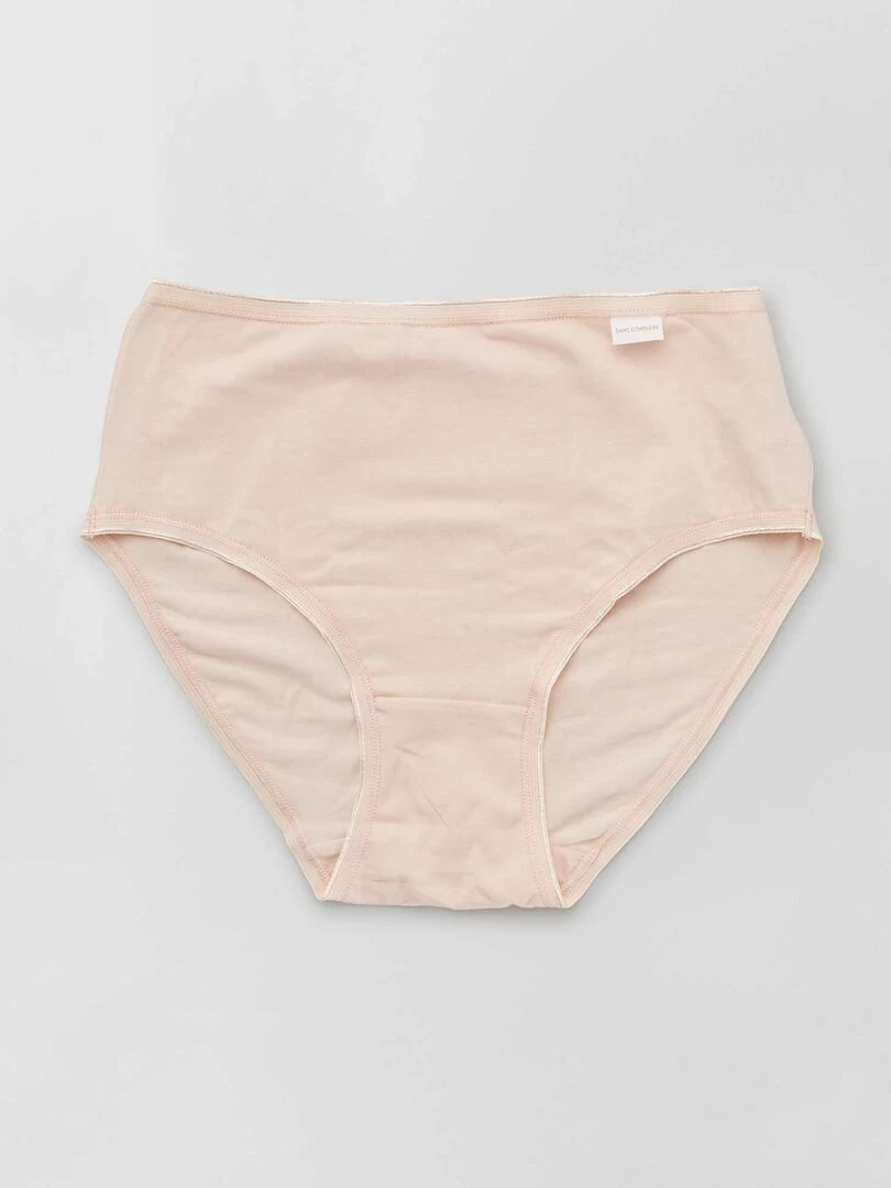 Lot 3 culottes classique 'Sans Complexe'   Beige rosé