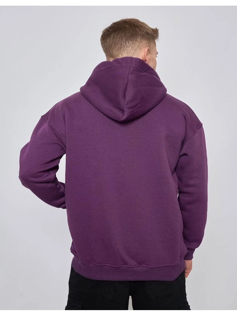 Sweat à capuche Kebello   Violet