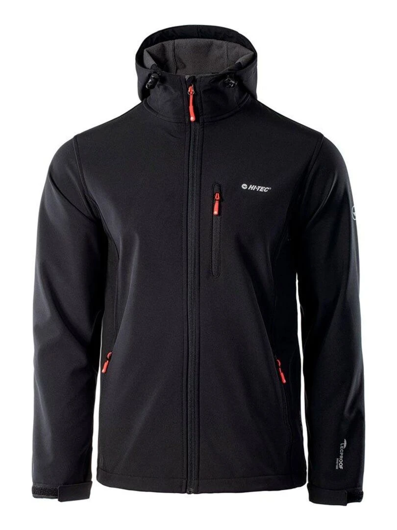 Hi Tec Veste softshell CAEN Noir Orange