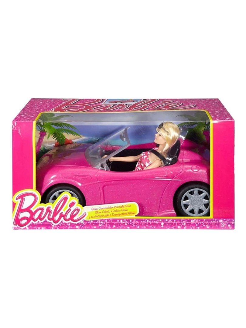 BARBIE et sa voiture cabriolet N/A