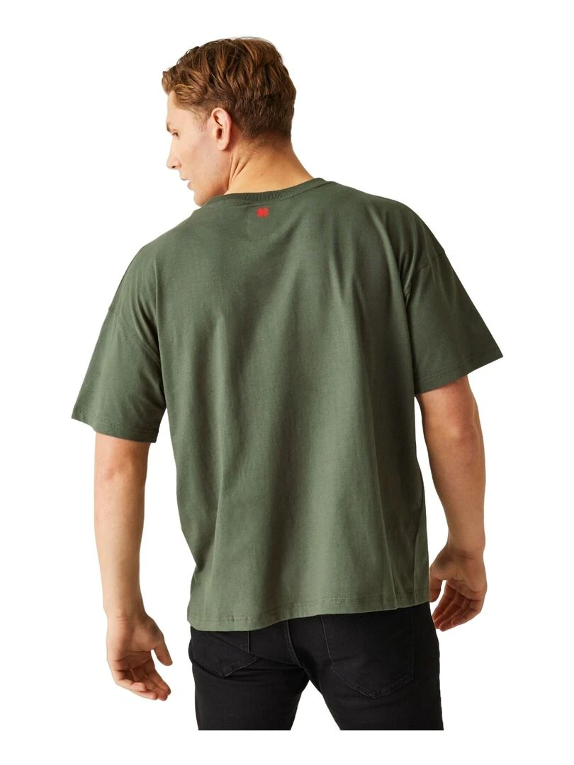 Regatta   T shirt CHRISTIAN LACROIX ARAMON   Vert kaki