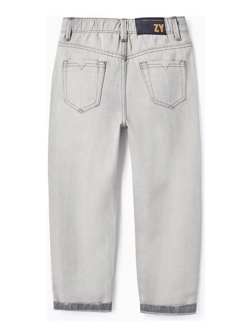 Jean pour Garçon 'Baggy Fit' Vert