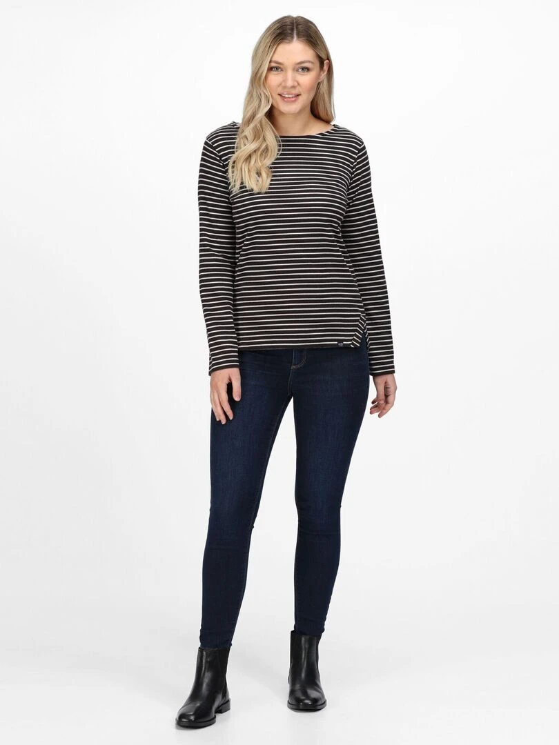 Regatta   T shirt FERNANDA   Noir Blanc