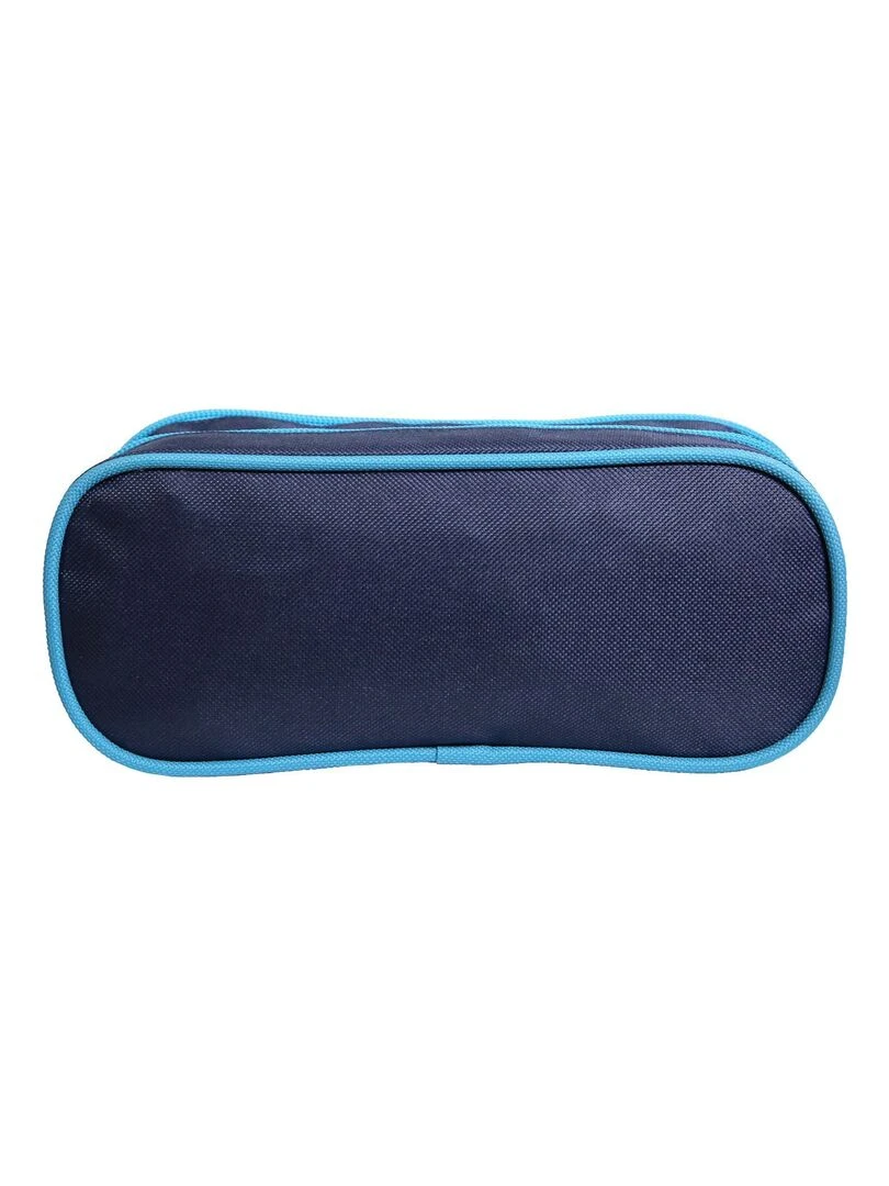 BAGTROTTER Trousse scolaire 2 compartiments Disney Mickey Bleue   Bleu