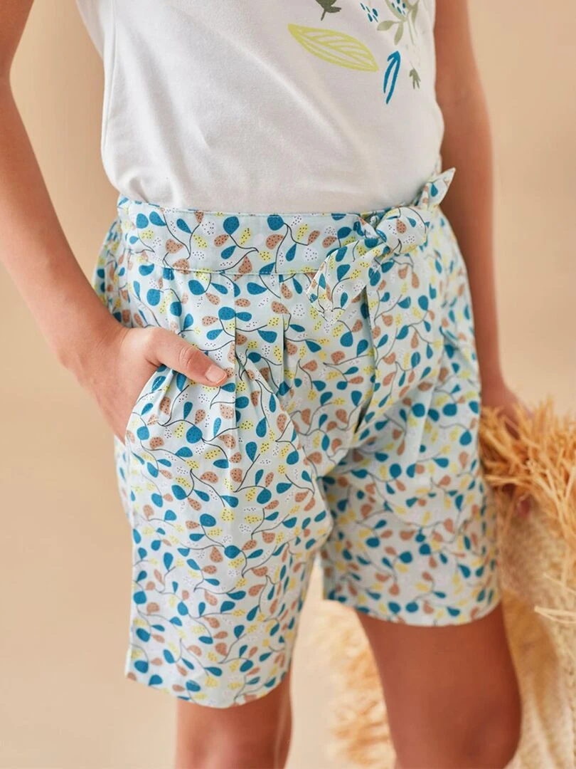 Short à imprimés Noukie's Bleu
