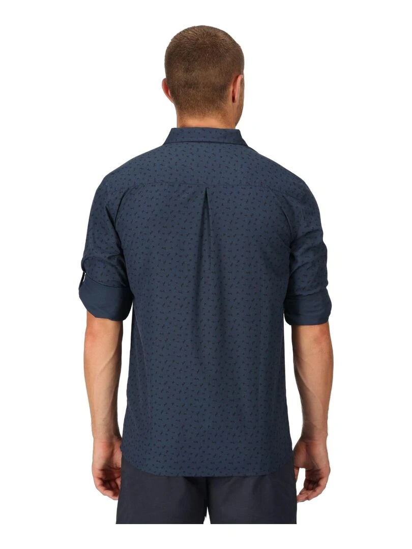 Regatta   Chemise MINDANO   Bleu foncé