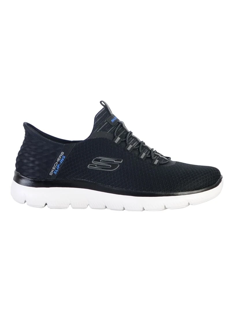 Basket à Lacets Skechers Summits High Range Noir